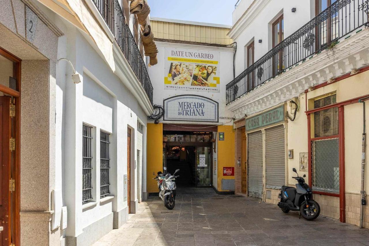 Comfy Away - Apartamento Exclusivo Mercado De Triana Con Balcon Sevilla Kültér fotó